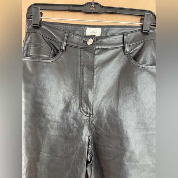 Wilfred Melina Black Vegan Leather Pant - Picture 8 of 15